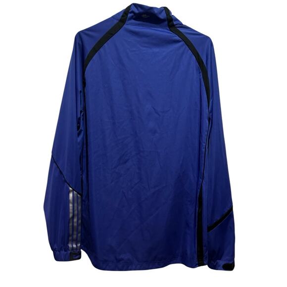 Adidas Purple Full Zip Jacket Uni Sex Size Large Pre Owned - Picture 3 of 6